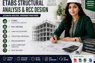 do etabs structural analysis, design, and engineering calculations
