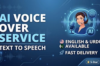 convert your text into ai voice over audio
