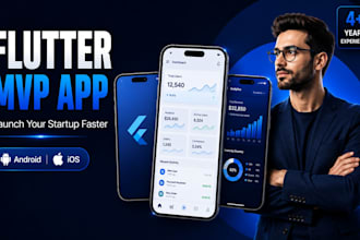 do flutter mobile app development or fix bugs in your flutter flow app as expert
