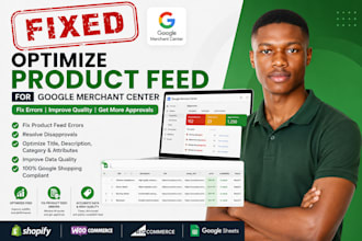 optimize product feed for google merchant center fix product feed errors