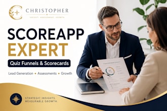 setup scoreapp scorecard quiz funnel lead generation and automation system