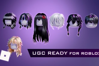 create your custom roblox ugc hair