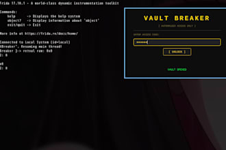 write frida scripts for runtime hook and binary analysis