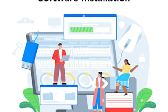 install any software, fix, repair windows, computer remotely