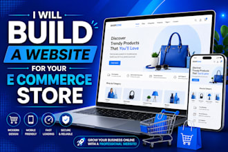 build a website for your e commerce store