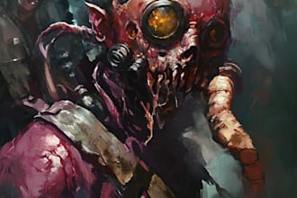 do horror character design