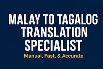translate malay to tagalog or english manually
