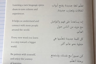 translate articles, meetings,books and stories