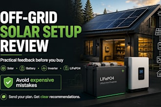 review your off grid system
