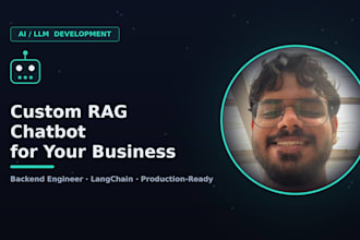 build a custom rag chatbot for your business with langchain
