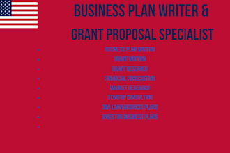 professional business plan with financial projections