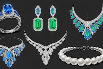 design custom jewelry sketches