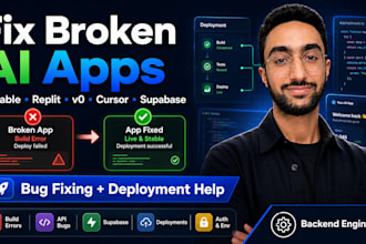 debug, fix and deploy your lovable, bolt or cursor ai app