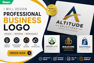welcome to my professional business logo design service