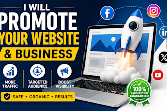 promote your website, business, store for more exposure