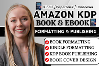 do kdp ebook formatting, paperback formatting amazon KDP book publishing