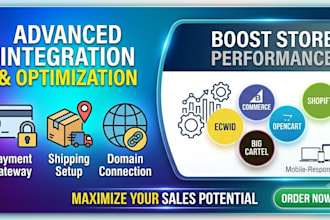 setup, redesign big cartel, fix big cartel, ecwid, big commerce opencart shopify