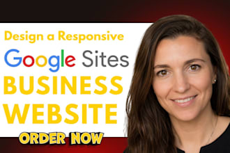 design google site business website sites landing page design with local seo