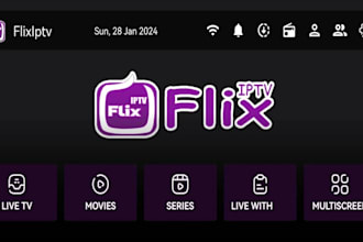 rebrand xciptv, smarters, tivimate apps with admin panel and multi dns
