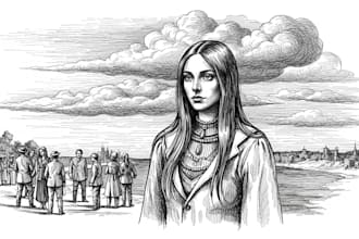 create an amazing pen and ink illustration for you