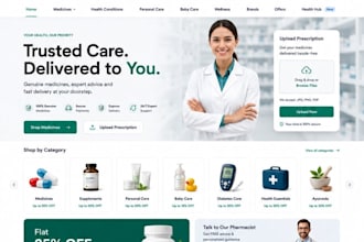 develop a hipaa ready telemedicine website, booking and healthcare platform