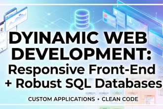 build a responsive front end web application