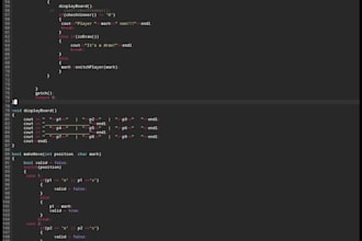 build a c and cpp console application from your requirements