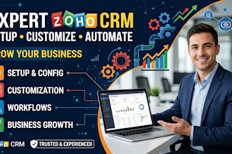 set up, customize, and automate your zoho CRM for business growth