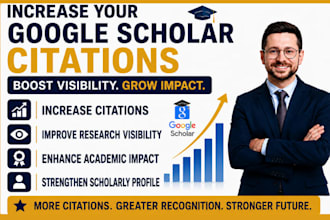 increase google scholar citation and research visibility