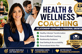 provide professional health and wellness coaching for a healthier life