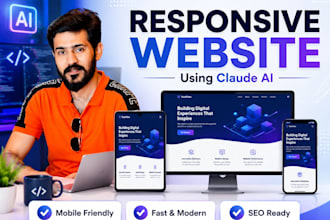 develop responsive websites and web apps using claude ai