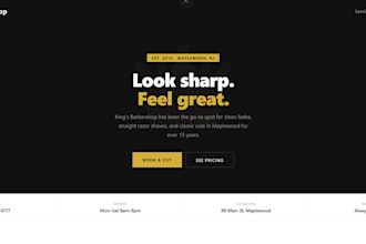 build a professional website for your local business