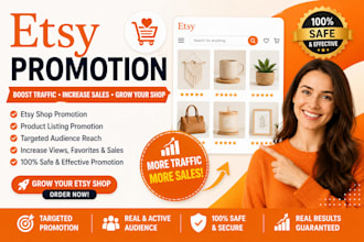 promote your etsy shop and listings for better visibility
