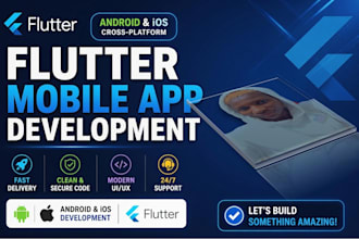 do flutter mobile app development for android and ios