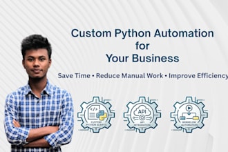 create a custom python automation script for your business