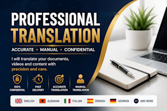 translate multiple languages professionall