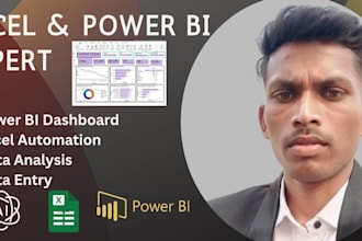 create excel dashboard and data analysis report