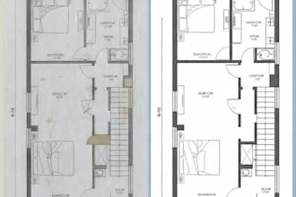 convert PDF to autocad dwg with accurate 2d  drafting