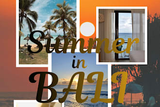design aesthetic canva photo collage for instagram and pinterest