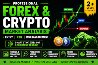 provide professional forex and crypto market analysis