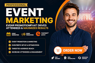 sell out your event with powerful ticket promotion and marketing