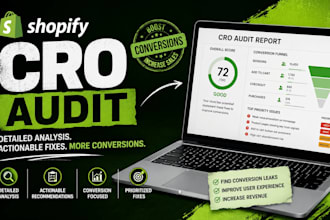 perform a detailed shopify cro audit to boost conversions with actionable fixes