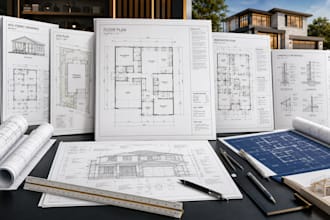 create city permit drawings site plans floor plans and adu drawings