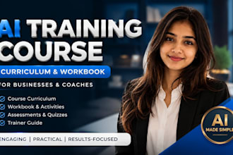 create a course outline, module plan and lesson schedule for your online course