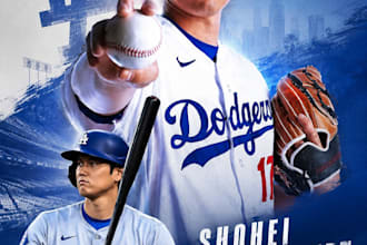 design custom sports posters, graphics, banners and flyers