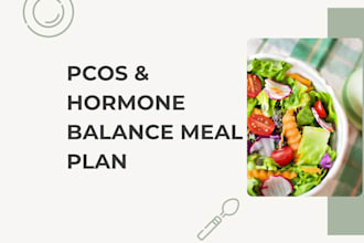 create a personalized pcos friendly meal plan