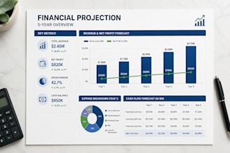 create financial models, budgets and projections