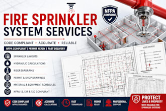design fire sprinkler systems for commercial and residential buildings
