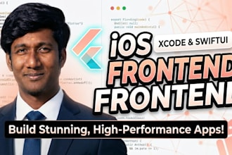 do frontend  for IOS application