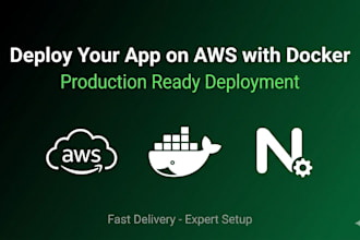 deploy your app on AWS ec2 vps with docker and nginx